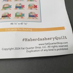 Lori Holt “Haberdashery” Quilt Pattern + Jelly Roll Fabric Riley Blake *RARE*