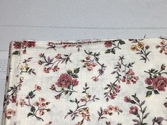 Vintage Florals on Cream Marcus Brothers Textiles Cotton Fabric ~ 1 Yard