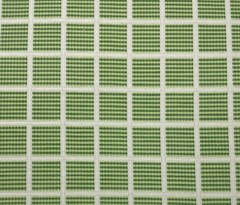 BALLARD DESIGN HAMILTON GREEN InsideOut® CHECK STRIPES FABRIC BY THE YARD 55″W