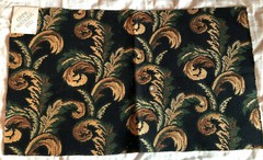 GREY WATKINS Amadeus in Midnight 16 x 27″ Thick Woven Fabric Sample