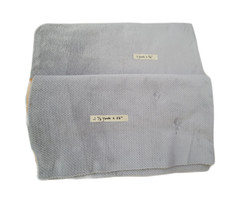 Upholstery chenille squares Fabric 6 Yards X 56″ light gray color sofa, cushions