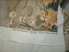 3 YDS REGAL ASIAN ORIENTAL GEISHA BOAT DIGITAL PRINT UPHOLSTERY FABRIC FOR LESS