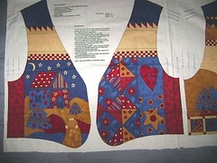 “THE VEST” Panel Jo-Ann Fabrics sizes S-L
