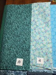FQs 1/4 Yds Scraps Blue Aqua Turquoise Stripe dot Calico cotton quilting Fabric