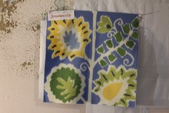 Brunschwig & Fils Rosendal Warp Print Ikat Various Colors and Sizes