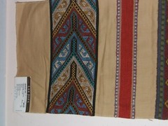 Lee Jofa, Merkato Stripe, Ethic Rug Design, Remnant, 36″ W X 12″ L, Cl Stoneware