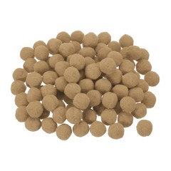 Pom Felt Balls Fabric 1cm 10mm Khaki for Crafts Project DIY 100 Pcs