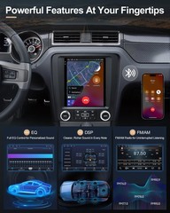 9.7″ Car Radio Upgrade for Ford Mustang 2010 2011 2012 2013 2014,Wireless Car…