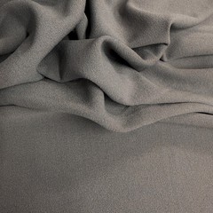 Chey GREY Stretch Crepe Scuba Techno Knit Polyester Spandex Fabric for Bows, To
