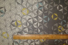 1 of 8 yds Brentano Fabric Equinox Sagittarius Kaleidoscope Upholstery 54″w BTY