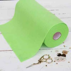 Premium Felt Roll – 12″ x 10yd – Lt. Green – Soft Wool-Like 1.2mm Thick
