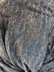 Brown Metallic Net mesh Fabric By the Yard 50″ Wide