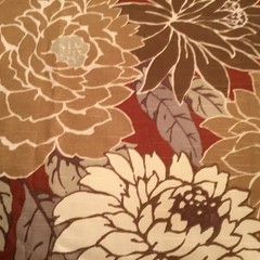 Decorator Fabric ROBERT ALLEN Earthy Flowers