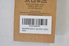 MasterFab Cotton Fabric Black 39″ x 55″ 2 Pack DIY Crafting Fashion Design