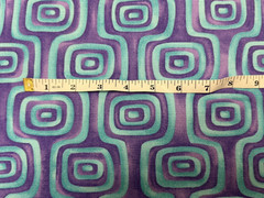Decorator Fabric Modern Geometric Blue/Purple Cotton **Read for Yardage