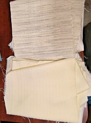 Lot of 110 Individual Mixed Fabric Pieces (Some are Duplicated) Approx 4lbs