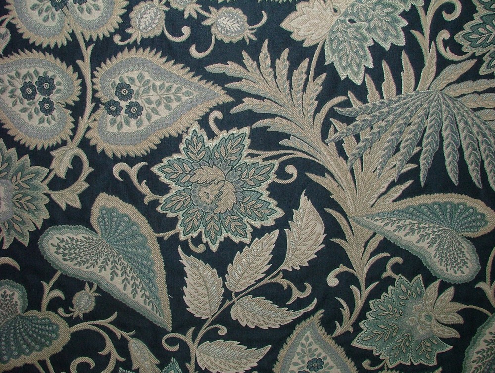 330cm iLiv Etienne Sapphire Heavy Woven Fabric Curtain Upholstery Cushion