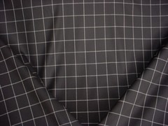 3-3/8Y Ralph Lauren LFY62100F Clifton Tattersal Jet Drapery Upholstery Fabric