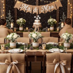 Burlap Fabric Roll | 40-Inch Wide x 150 ft Long | 40″ by 50 Yards | Non- Fray…