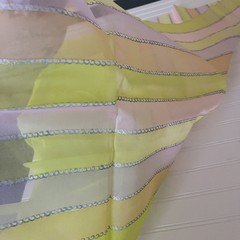 SILK Multicolor 1 Yard x 43 Inches Wide or 36 Inches x 43 Wide