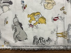 2020 DISNEY Winnie the Pooh A TOGETHERISH SORT OF DAY Cotton Fabric 108IN X 44IN