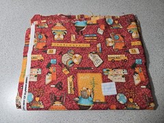Debbie Mumm Jo-Ann Teacher Owl Classroom Fabric 1 Yard School Bus