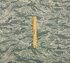 AIR FORCE TIGER STRIPE NY/CO SOFT TWILL MILITARY FR CAMO FABRIC BY THE YARD 59″W