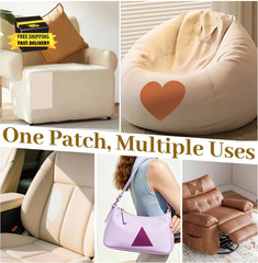 Velvet Couch Repair Patch Self Adhesive, Large Fabric Patch for Sofa & Furniture