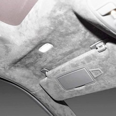 Premium Light grey Headliner Fabric Foam Backing For Car Ceiling Fabric Repair
