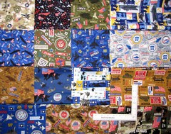 United States Military Fabric FQ Set 15 Fat Quarters AF Army Navy Marines Cotton