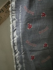 Boston Red Sox Cotton Fabric 4 Yards And 26 Inches Base Ball
