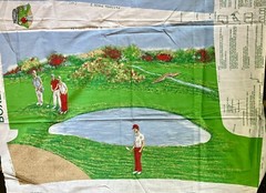 Masters Golf Bonanza “Boxer Shorts” DIY Panel SZ M, L, XL Princess Fabrics #1127