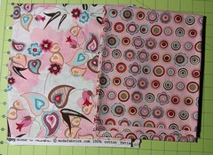 Blush by Basic Grey for Moda Fabric. 2 yards/2 prints #30201 & 30204 Cotton. OOP