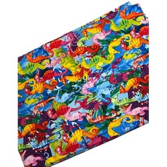 1976 Hi-Fashion Fabrics Seahorse Cotton Fabric Coastal Nautical Tropical Summer