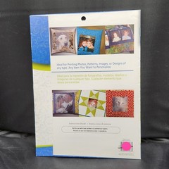 Dritz Printed Treasures Inkjet 3 Printable Fabric Sheets Cotton Quilting