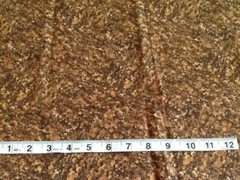 100 % Cotton Fabric – Brown Shaded Designs Print – All One Piece – NEW – 5-26