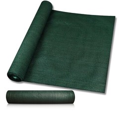 6′ Shade Cloth Fabric Roll Fence Screen Yard Garden Awning Shelter Cover Green