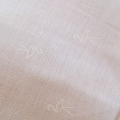 YARD, White On White Flamingoes by Riley Blake $3.99 Ships ANY Amount Of Fabric