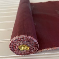 SILK DARK RED, FABRIC 13 Yards x 15 Inches Wide or 468 Inches x 15 Wide
