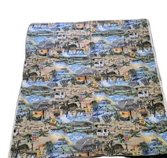Robert Kaufman Fabric Screen Print #3695 1.3 YDs (42.5 IN) x 43″ Hwy 66 Cotton