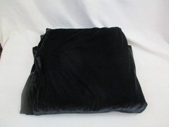 3 1/2 Yards Of 60″ Wide Black Velvet Fabric Luxurious Material For Sewing