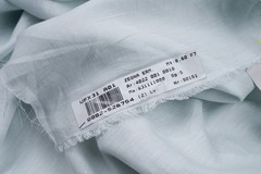 Ermenegildo Zegna Linen Cotton Fabric 4m White Luxury Summer Tailoring Cloth