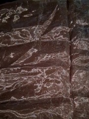 Dark Brown Silver Sparkly Sheer Polyester Fabric 56″ X 36″
