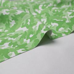 Printed Suede Scuba Double Knit Fabric, Camo/ Apparel Fabric, By the Yard