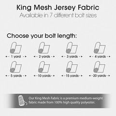 Kelly Green King Mesh Jersey Fabric – $$ Buy More – Save More $$ – #446414