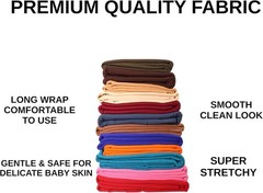 Charcoal Cotton-Spandex Stretch Fabric, 60-Inch Wide, 1-Yard Precut