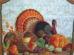Fabric Traditions Thanksgiving Holiday Harvest Cut & Sew Apron Autumn 36″/48″