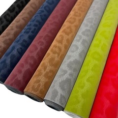 Faux Leather Leopard Roll 32 x 137 cm(12 x 54 inches) Multipurpose Synthetic …