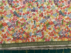 Create Joy Project, beautiful summer floral by Moda Fabrics, 5 7/8 yards
