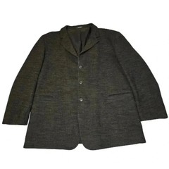 Scraps 100% Pure Men’s Wool Charcoal 3-Button Sport Coat Overcoat Blazer 46R